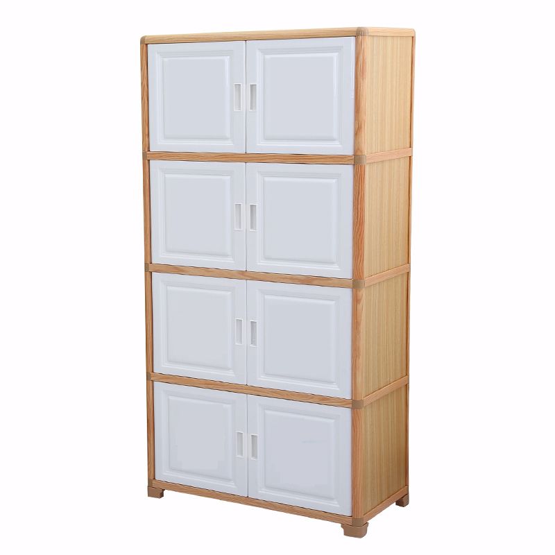 Contemporaneo 61.02 '"armadio a 4 porte, mobile accento rettangolo