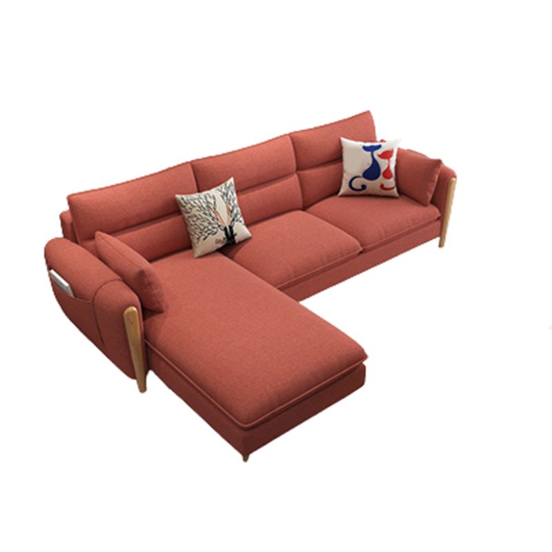 Farmhouse L-Shape Modular Reversible Furniture Sectionals for 3 People Clearhalo 'furn' 'furn_sectionals' 'Furniture' 'furniture_sectionals' 'Living Room Furniture' 'Sectionals' 1200x1200_81f45c1c-9b0b-4b3c-9ca0-1ca80a37348f