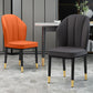 European Glam Style Metal Chairs Kitchen Dining Room Wingback Side Chair Set Clearhalo ' kitchen&dining_furn' 'Dining Chairs' 'Dining Tables & Seating' 'dining_chair' 'furn' 'furn_dining_chair' 'Furniture' 'furniture_dining_chair' 'Kitchen & Dining Furniture' 'kitchen' 1200x1200_81f61498-6b4e-4282-9de7-b41971d402d9