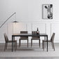 Modern Sintered Stone Dining Room Set with Rectangle Top and Black Base Dining Furniture for Kitchen Clearhalo 'Dining Room Sets' 'Dining Tables & Seating' 'dining_room_set' 'furn' 'furn_dining_room_set' 'Furniture' 'furniture_dining_room_set' 'Kitchen & Dining Furniture' 'kitchen&dining_furn' 'kitchen' 1200x1200_81f65df4-99fb-42f8-87d4-2afa19445f9f