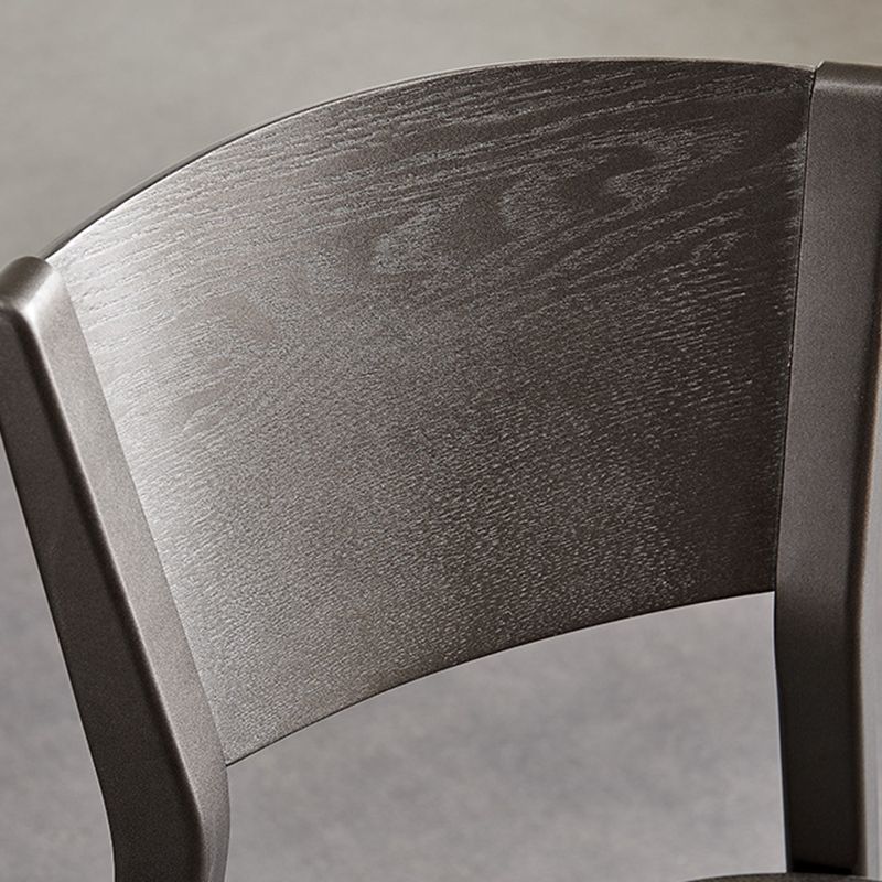 Armless Kitchen Dining Chairs Solid Wood Open Back Dining Chairs Clearhalo 'Dining Chairs' 'Dining Tables & Seating' 'dining_chair' 'furn' 'furn_dining_chair' 'Furniture' 'Kitchen & Dining Furniture' 1200x1200_81f900ba-d02c-4ee9-b40e-044da018ef56