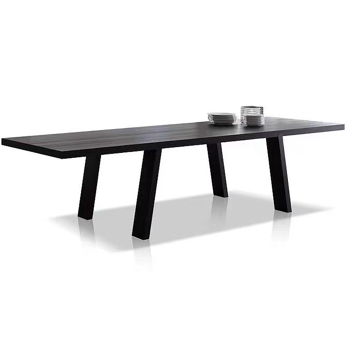 Modern Ash Solid Wood Table for Restaurant Rectangle Kitchen Table with 4 Legs Clearhalo ' dining_table' 'Dining Tables & Seating' 'Dining Tables' 'furn' 'furn_dining_table' 'Furniture' 'furniture_dining_table' 'Kitchen & Dining Furniture' 'kitchen&dining_furn' 'kitchen' 'kitchen_dining_table' 1200x1200_81fcbb24-2c2a-4cd5-a6c7-01c34847898b