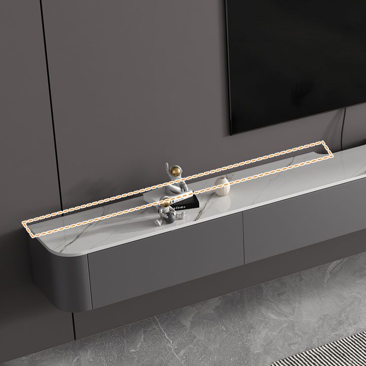 Stone TV Media Console Contemporary Media Console with Drawers Clearhalo 'furn' 'furn_tv_stands_entertainment_centers' 'Furniture' 'Living Room Furniture' 'TV Stands & Entertainment Centers' 'TV Stands & Media Storage Furniture' 'tv_stands_entertainment_centers' 1200x1200_81fe7591-d323-4f24-ab32-436021ffb692