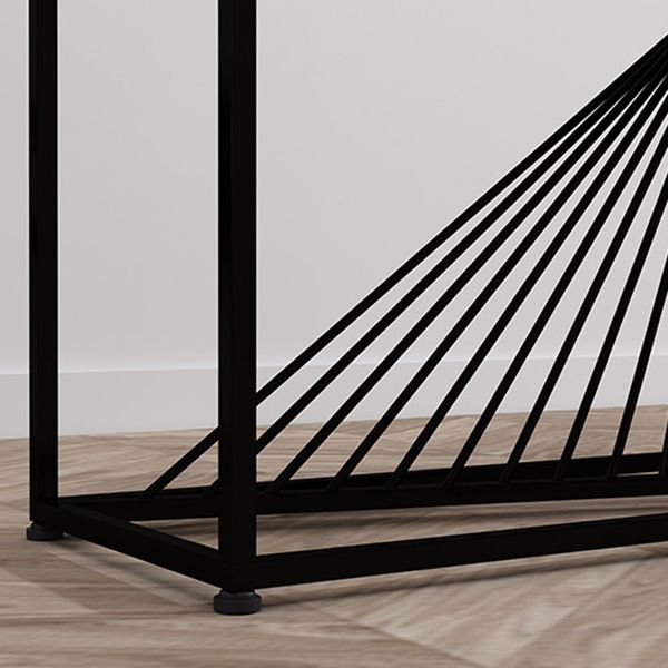 Marble Modern Console Table 11.81-inch Wide Rectangle Accent Table Clearhalo 'Console Tables' 'console_tables' 'Entry & Mudroom Furniture' 'furn' 'furn_console_tables' 'Furniture' 1200x1200_81ff9c2f-7943-4ab3-a730-d6be4c11c5f7