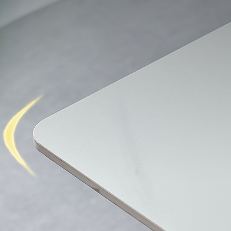 Rectangle Contemporary Table Stone Kitchen Dinner Table with 4 Legs Clearhalo ' dining_table' 'Dining Tables & Seating' 'Dining Tables' 'furn' 'furn_dining_table' 'Furniture' 'furniture_dining_table' 'Kitchen & Dining Furniture' 'kitchen&dining_furn' 'kitchen' 'kitchen_dining_table' 1200x1200_820009d7-079a-4cf3-ab9e-6151f60cabdb