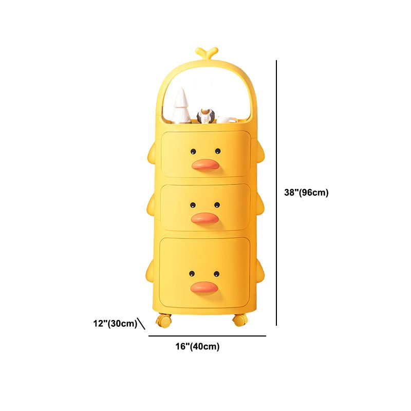 Comodino giallo anziano comodino per bambini contemporanei tavolo da notte