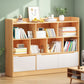 Ingeniero escandinavo Wood Bookshelf 7.8 "W Bookshelf for Home
