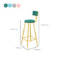 Glam Rectangle Bar Table Set 1/2/3/4/7 Pieces Dining Set for Dining Room