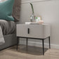 Contemporary Drawer Storage Wooden Bed Nightstand for Bedroom