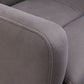 Fauteuil de direction moderne sans bras, repose-pieds inclus, chaise de direction pour le bureau