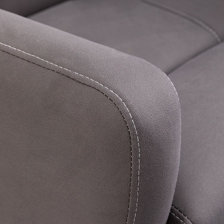 Fauteuil de direction moderne sans bras, repose-pieds inclus, chaise de direction pour le bureau