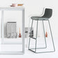 Modern Style Bar-stool Plastic Counter Bar Stool with Metal Legs for Kitchen Clearhalo 'Bar Furniture' 'Bar Stools' 'bar_stools' 'furn' 'furn_bar_stools' 'Furniture' 'furniture_bar_stools' 'Kitchen & Dining Furniture' 1200x1200_820dd016-243f-42c8-9d27-cb7294faafeb