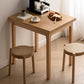 Contemporary Rectangle Dining Table Solid Wood Dining Room Table