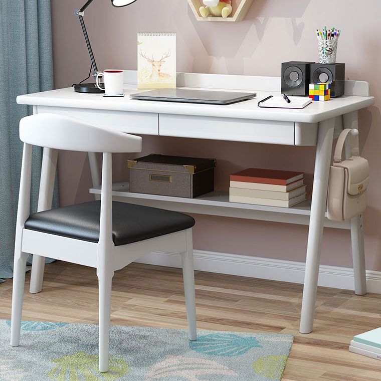 Rectangular Shaped Office Table Stone Writing Desk in Brown/Natural/White Clearhalo 'furn' 'furn_office_desk' 'Furniture' 'Office Desks' 'Office Furniture' 'office_desk' 1200x1200_820f9558-837f-49cb-82d7-bd3df646d32a