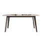 Contemporary Sintered Stone Dining Table Solid Wood Dining Table with 4 Legs Clearhalo 'Dining Tables & Seating' 'Dining Tables' 'dining_table' 'furn' 'furn_dining_table' 'Furniture' 'furniture_dining_table' 'Kitchen & Dining Furniture' 'kitchen' 'kitchen_dining_table' 1200x1200_8210b43a-89d7-4397-af11-32ce7853c62b