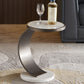 Marble Top End Table C Shape Sofa Side End Table for Living Room Clearhalo 'Coffee & Accent Tables' 'End & Side Tables' 'end_side_table' 'end_side_tables' 'furn' 'furn_end_side_tables' 'Furniture' 'furniture_end_side_table' 'Living Room Furniture' 1200x1200_8210deac-d9c6-43bd-a42b-cbf4a996129f