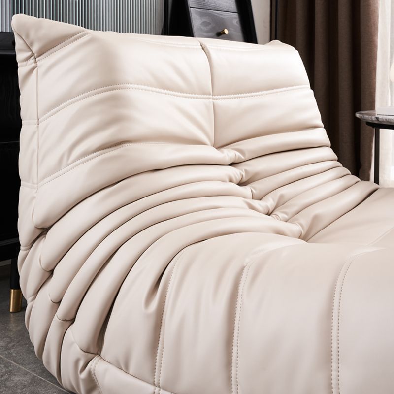 Ultra-Modern Sofa 27.6"High Tuxedo Arm Tight Back Single Cushion Seat Sofa Clearhalo 'furn' 'furn_sofas' 'Furniture' 'furniture_sofas' 'kitchen' 'kitchen_sofas' 'Living Room Furniture' 'Sofa' 'sofas' 1200x1200_8212080d-be80-4bb0-b4e0-fc21af97520e