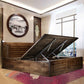 Traditional Solid Wood Standard Bed Storage Bed with Headboard