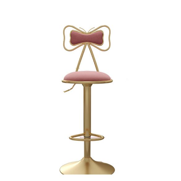 Glam Upholstered Home Stool Matte Finish Footrest Low Back Barstool Clearhalo 'Bar Furniture' 'Bar Stools' 'bar_stools' 'furn' 'furn_bar_stools' 'Furniture' 'furniture_bar_stools' 'Kitchen & Dining Furniture' 1200x1200_82182ffa-c572-417e-b940-9e31ec5bbbb6