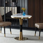Metal Traditional Luxury Round Table Marble Top Indoor Table with Pedestal Clearhalo ' dining_table' 'Dining Tables & Seating' 'Dining Tables' 'furn' 'furn_dining_table' 'Furniture' 'furniture_dining_table' 'Kitchen & Dining Furniture' 'kitchen&dining_furn' 'kitchen' 'kitchen_dining_table' 1200x1200_821b62cf-9687-42ce-9c55-fa0073152f13