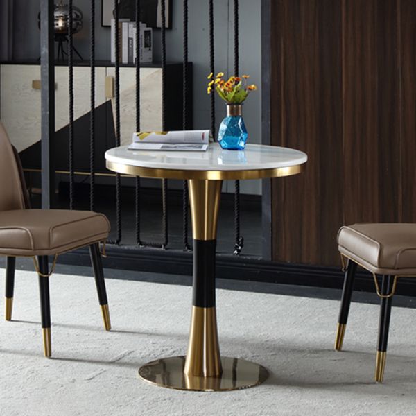 Metal Traditional Luxury Round Table Marble Top Indoor Table with Pedestal Clearhalo ' dining_table' 'Dining Tables & Seating' 'Dining Tables' 'furn' 'furn_dining_table' 'Furniture' 'furniture_dining_table' 'Kitchen & Dining Furniture' 'kitchen&dining_furn' 'kitchen' 'kitchen_dining_table' 1200x1200_821b62cf-9687-42ce-9c55-fa0073152f13