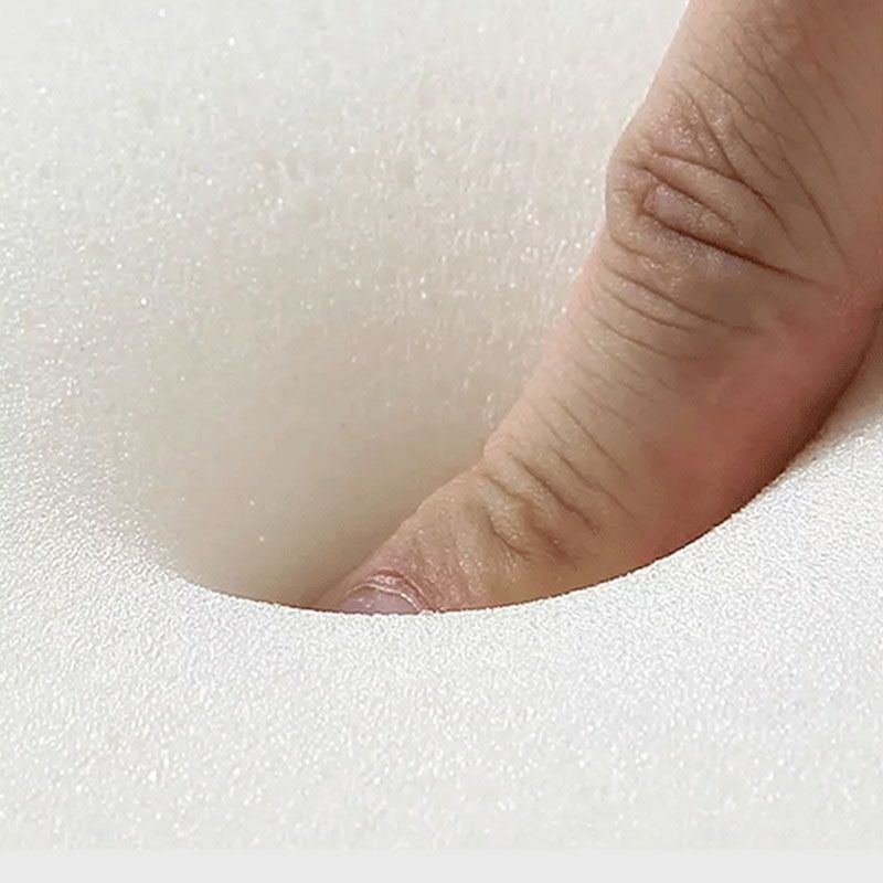 Contemporary Upholstered Bench Oval 17.7" Height Bedroom Bench with Legs Clearhalo 'Benches' 'Chairs & Seating' 'furn' 'furn_benches' 'Furniture' 'Living Room Furniture' 1200x1200_821de8dd-f622-4c76-8cff-95f63ab47cd8