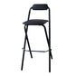 Modern Backrest Folding Counter Stool Iron Balcony Bar Stool with Footrest Clearhalo 'Bar Furniture' 'Bar Stools' 'bar_stools' 'furn' 'furn_bar_stools' 'furniture_bar_stools' 'Kitchen & Dining Furniture' 'kitchen&dining_furn' 'kitchen' 'kitchen_furn' Furniture' 1200x1200_8221c72f-b54d-41cf-adf3-42c4b2450c4b