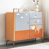 Classic Glam Storage Chest Stone Storage Chest Dresser for Bedroom