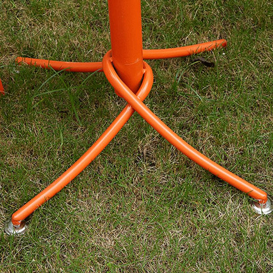 Industrial Outdoor Bar Height Table Metal Bar Table with Pedestal Clearhalo 'Bar Furniture' 'Bar Tables' 'bar_tables' 'furn' 'furn_bar_tables' 'Furniture' 'Kitchen & Dining Furniture' 1200x1200_82338e56-fd43-4327-9dc1-91f5ad9c5d84