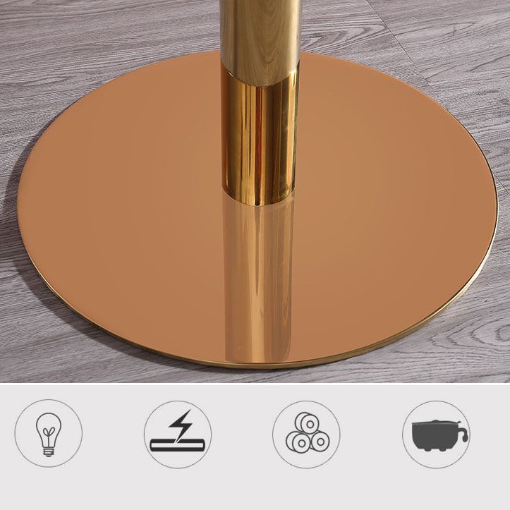 Mesa de comedor moderna con sillas de cuero 1/2/3/5 piezas Set de comedor