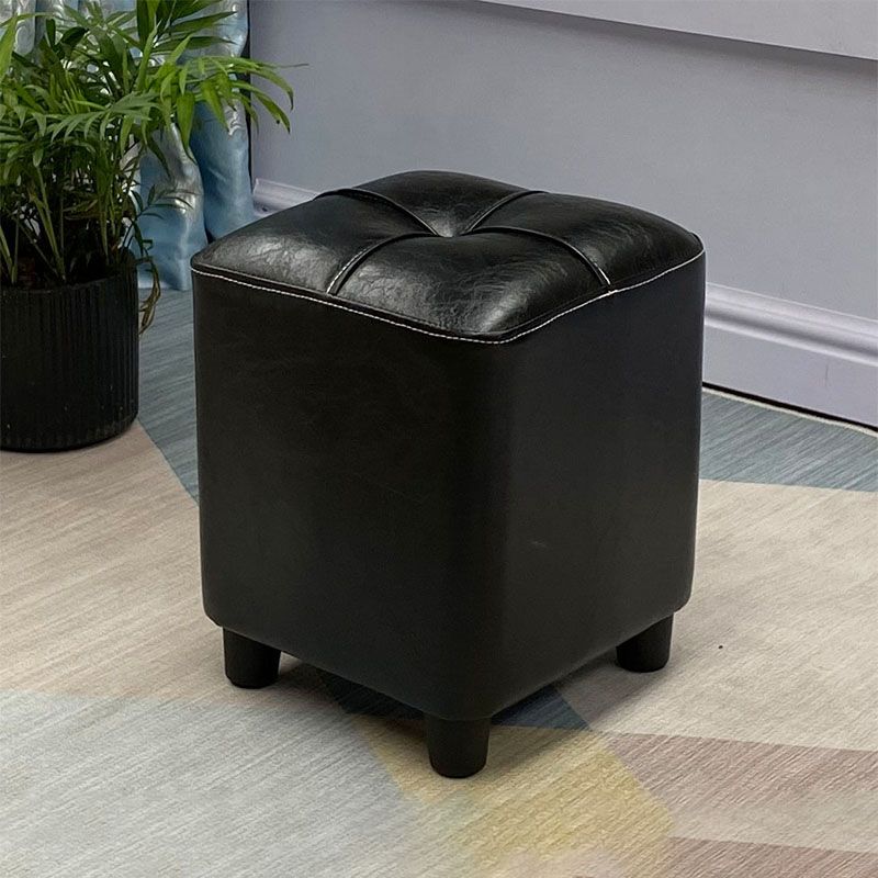 Leather Pouf Ottoman Whole Colored Water Resistant Square Tufted Pouf Ottoman Clearhalo 'furn' 'furn_ottomans_poufs' 'Furniture' 'Living Room Furniture' 'Ottomans & Poufs' 'ottomans_poufs' 1200x1200_8234c13d-20f0-4cf3-a7af-3832b51b5db9