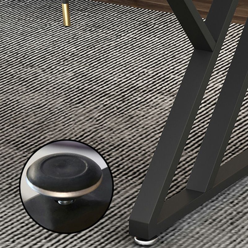 29.53 "Tall Stone Office Desk Sled Base rechthoekig schrijfbureau