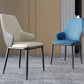 Modern Dining Room Chairs Matte Finish Leather Curved Parsons Arm Chair Clearhalo ' kitchen&dining_furn' 'Dining Chairs' 'Dining Tables & Seating' 'dining_chair' 'furn' 'furn_dining_chair' 'Furniture' 'furniture_dining_chair' 'Kitchen & Dining Furniture' 'kitchen' 1200x1200_823fa1a1-8c1e-46a9-96f1-2195f66a79a8