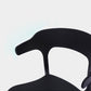 Nordic Armrest Stackable Chair with Acrylic Legs for Dining Room