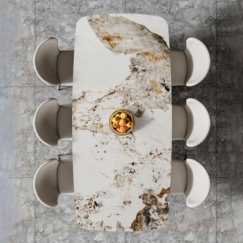 Nordic 1/6/7/8 Pieces Dining Set Sintered Stone Dining Table Set for Home Clearhalo 'Dining Room Sets' 'Dining Tables & Seating' 'dining_room_set' 'furn' 'furn_dining_room_set' 'Furniture' 'furniture_dining_room_set' 'Kitchen & Dining Furniture' 1200x1200_82418d99-c87d-4980-831b-098921d76d04