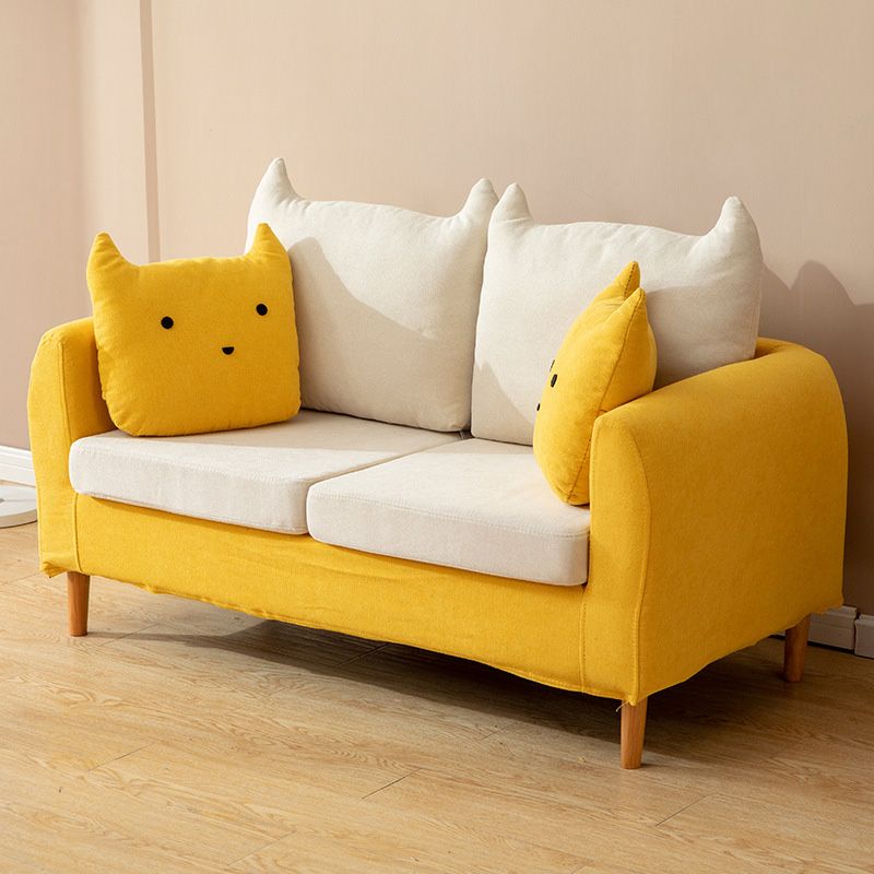 Contemporary Tuxedo Arm Sofa Washable Standard Sofa for Living Room, Apartment Clearhalo 'furn' 'furn_sofas' 'Furniture' 'Living Room Furniture' 'Sofa' 'sofas' 1200x1200_82476fb8-e4e6-4e85-b733-d1cc9e5d6c02