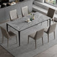 Modern Grey 1/4/5/7 Pieces Dinette Set Rectangle Legs Indoor Dining Table Set Clearhalo 'Dining Room Sets' 'Dining Tables & Seating' 'dining_room_set' 'furn' 'furn_dining_room_set' 'Furniture' 'Kitchen & Dining Furniture' 1200x1200_824a3026-0d88-453a-8987-e96646198793