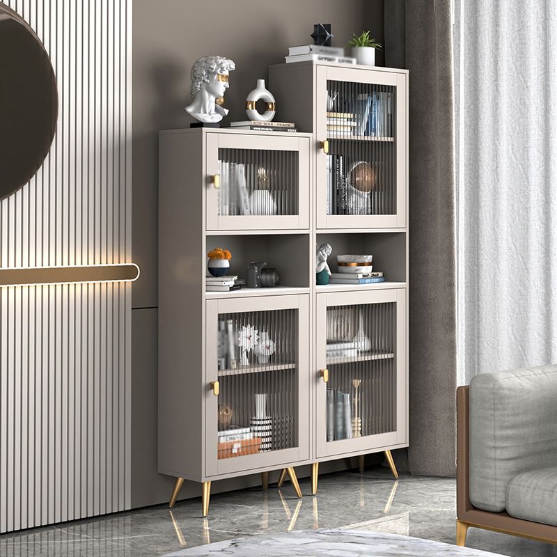 Engineered Wood Standard Bookcase Modern Closed Back Bookshelf for Home Clearhalo 'Bookcases' 'furn' 'furn_bookcases' 'Furniture' 'furniture_bookcases' 'Office Furniture' 1200x1200_824bb087-c567-4d98-a3db-9ce7190773db