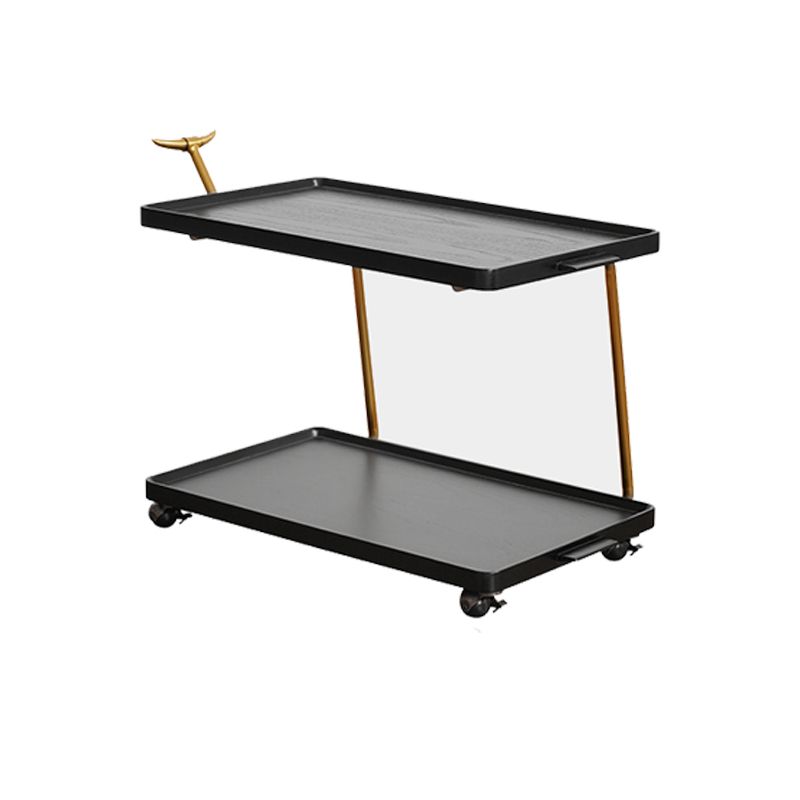 20.47" Tall Tray Top Side Accent Table Solid Wood End Slide Table Clearhalo 'Coffee & Accent Tables' 'End & Side Tables' 'end_side_tables' 'furn' 'furn_end_side_tables' 'Furniture' 'Living Room Furniture' 1200x1200_824d220d-3e73-47b8-b989-53fa99a1cf9a