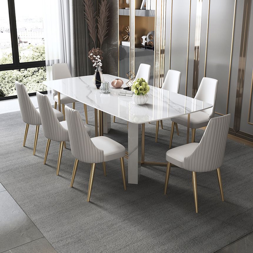 Traditional Luxury Dining Table Rectangle Sintered Stone White Dining Table for Dinning Room Clearhalo ' dining_table' 'Dining Tables & Seating' 'Dining Tables' 'furn' 'furn_dining_table' 'Furniture' 'furniture_dining_table' 'Kitchen & Dining Furniture' 'kitchen&dining_furn' 'kitchen' 'kitchen_dining_table' 1200x1200_824d8b6f-8c50-45e2-b2b9-dd0354ca9de8