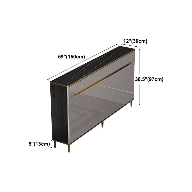 Wood Dining Room Sideboard Cabinet Glam Credenza with Drawers and Storage Clearhalo 'buffet_sideboard' 'Buffets & Sideboards' 'furn' 'furn_buffet_sideboard' 'Furniture' 'furniture_buffet_sideboard' 'Kitchen & Dining Furniture' 1200x1200_824df900-48f7-47d2-a177-04b9911a9165