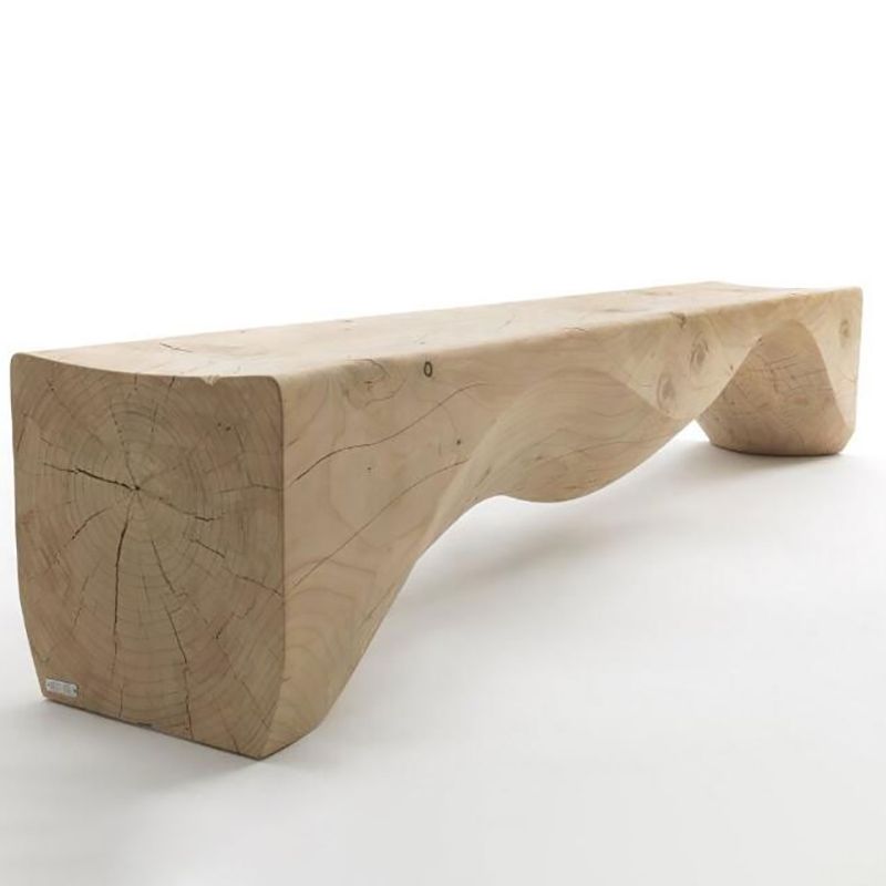 Modern Backless Seating Bench Rectangle Pine Wood Seating Bench Clearhalo 'Benches' 'Chairs & Seating' 'furn' 'furn_benches' 'Furniture' 'Living Room Furniture' 1200x1200_824f49f3-6e7c-4b27-a638-807f9e4956f2