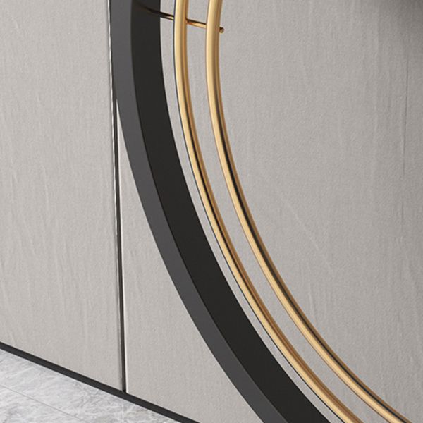 Tabella della console in ardesia di ferro contemporanea rettangolo tavolo da estremità resistente alle macchie