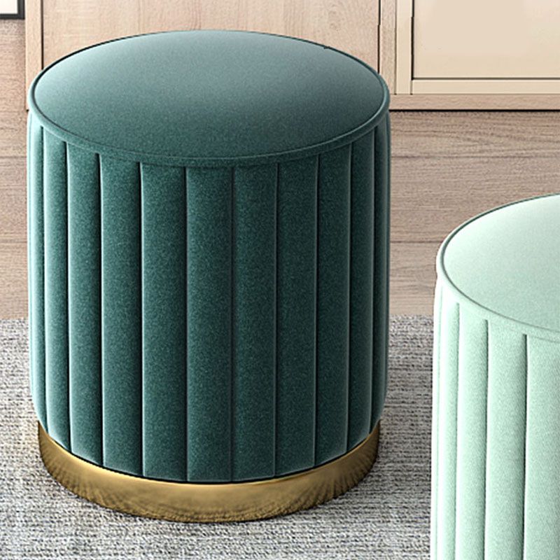 Gorgeous Round Pouf Solid Color Stain Resistant Pouf for Drawing Room Clearhalo 'furn' 'furn_ottomans_poufs' 'Furniture' 'Living Room Furniture' 'Ottomans & Poufs' 'ottomans_poufs' 1200x1200_82563b4d-a6a8-46be-ba2f-602b68d6bd71