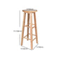 Modern Armless Backless Counter Stool Oak Wood Kitchen Bar Stool with Seat and Pedal Clearhalo 'Bar Furniture' 'Bar Stools' 'bar_stools' 'furn' 'furn_bar_stools' 'Furniture' 'furniture_bar_stools' 'Kitchen & Dining Furniture' 1200x1200_825775d2-9430-4533-ad81-dedbdf138f79