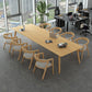 Glam Khaki Solid Wood Dining Table Standard Rectangle Shape Dining Table for Kitchen Clearhalo ' dining_table' 'Dining Tables & Seating' 'Dining Tables' 'furn' 'furn_dining_table' 'Furniture' 'furniture_dining_table' 'Kitchen & Dining Furniture' 'kitchen&dining_furn' 'kitchen' 'kitchen_dining_table' 1200x1200_82597099-eb20-475c-81b6-cdb5d015bba2