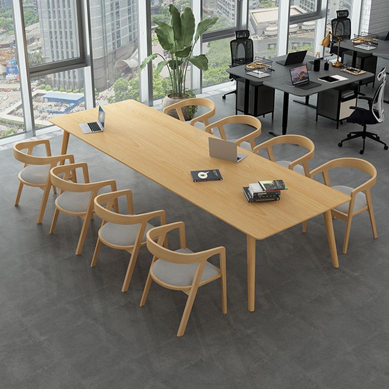 Glam Khaki Solid Wood Dining Table Standard Rectangle Shape Dining Table for Kitchen Clearhalo ' dining_table' 'Dining Tables & Seating' 'Dining Tables' 'furn' 'furn_dining_table' 'Furniture' 'furniture_dining_table' 'Kitchen & Dining Furniture' 'kitchen&dining_furn' 'kitchen' 'kitchen_dining_table' 1200x1200_82597099-eb20-475c-81b6-cdb5d015bba2