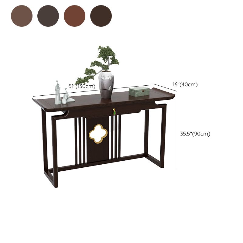 Tavolo della console contemporanea a forma di rettangolo