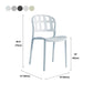 Plastic Armless Dining Chairs Scandinavian Style Home Dining Side Chair Clearhalo 'Dining Chairs' 'Dining Tables & Seating' 'dining_chair' 'furn' 'furn_dining_chair' 'Furniture' 'Kitchen & Dining Furniture' 1200x1200_825b2894-298c-4cc7-a77d-533cb5622903