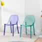 Scandinavian Style Plastic Chair Kitchen Solid Back Dining Side Chairs Clearhalo ' kitchen&dining_furn' 'Dining Chairs' 'Dining Tables & Seating' 'dining_chair' 'furn' 'furn_dining_chair' 'Furniture' 'furniture_dining_chair' 'Kitchen & Dining Furniture' 'kitchen' 1200x1200_825b6261-206b-47f9-ac72-99ae86776309